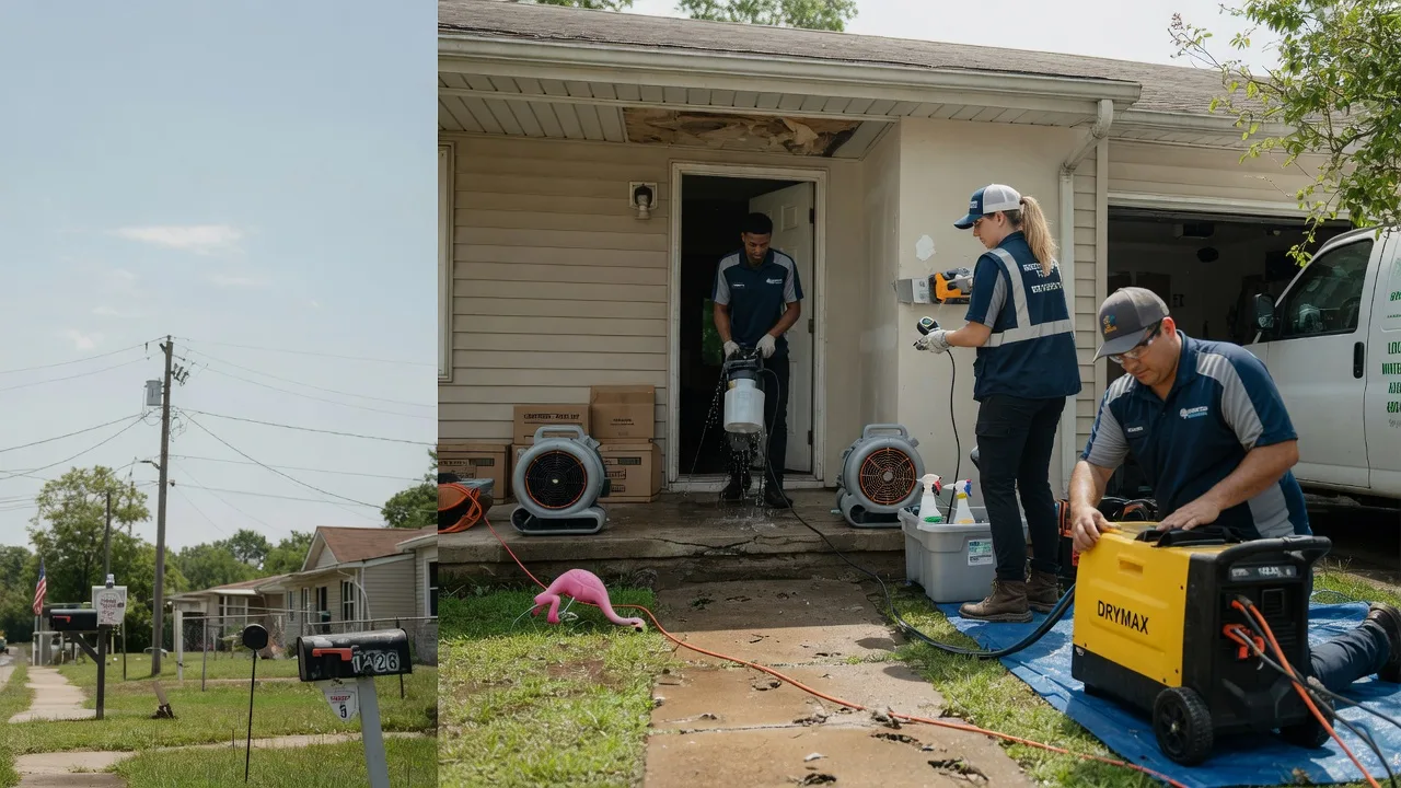 Storm Damage Water Removal in Hammond, LA near me